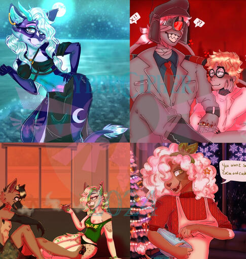 Complete Rendering — $25 Headshots, $35 Busts, $55 Halfbody, $75 Thigh Shot, $90 Fullbody